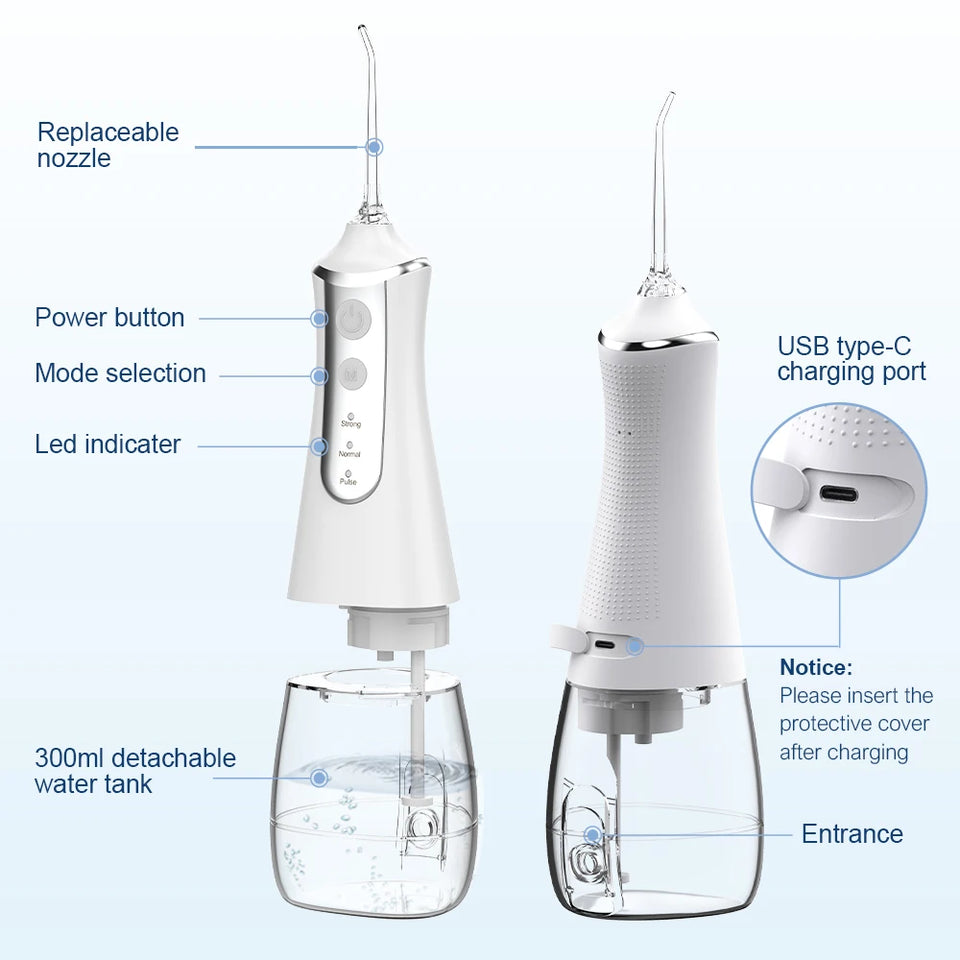 PUURSMILE WATER FLOSSER - 55% OFF NEW YEAR SALE + 5 FREE GIFTS (WORTH $200)